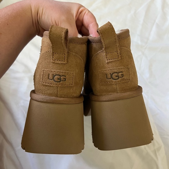 UGG Classic Ultra Mini New Heights Platform Boots - Picture 7 of 14